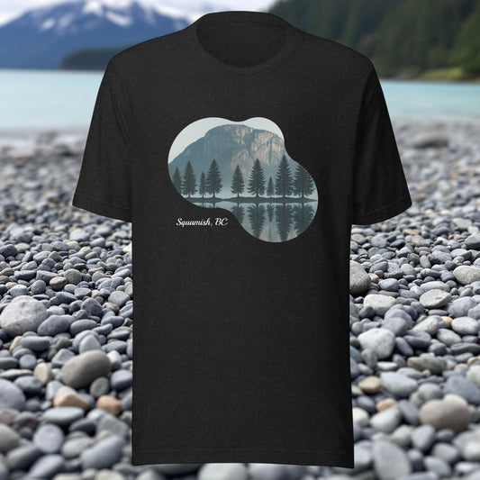 Squamish Mountain Silhouette Tee in XS — Squamish BC apparel by Origin 99