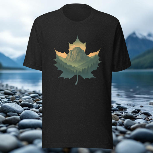 Canadian Maple Leaf Tee in XS — Squamish BC apparel by Origin 99