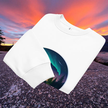 Color variants of Sea to Sky Mountain Landscape Heavyweight Sweatshirt — Origin 99 Squamish apparel